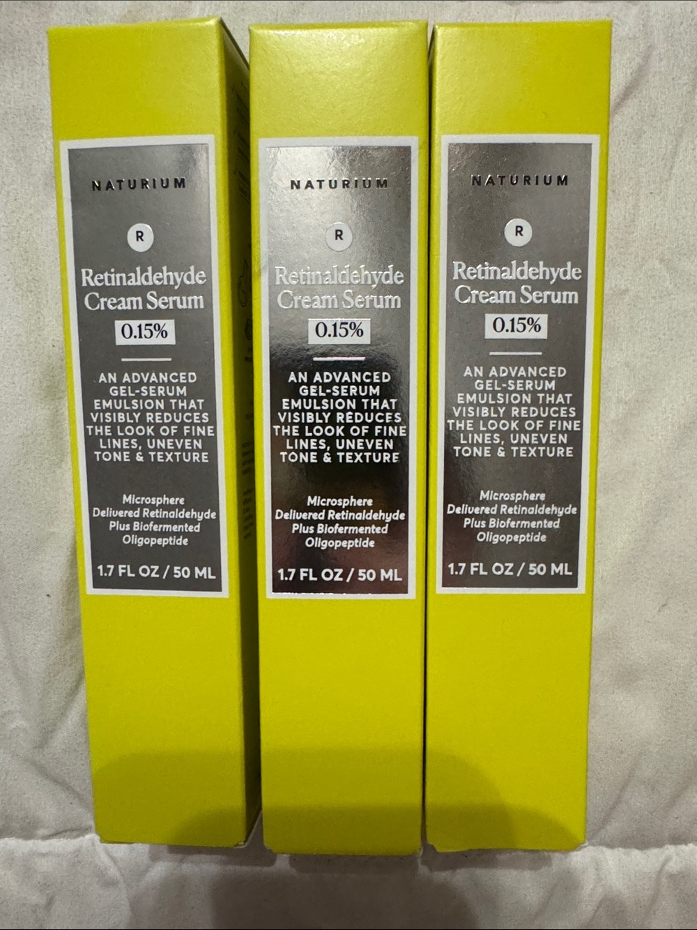 Naturium Retinaldehyde Cream Serum 0.15% - Yellow